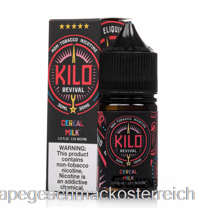 Getreidemilch – Kilo Belebungssalze – 30 Ml 30 Mg Vape-Geschmack